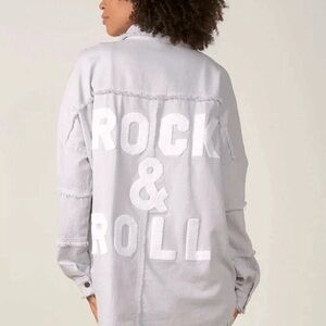 Gray Rock & Roll Jacket